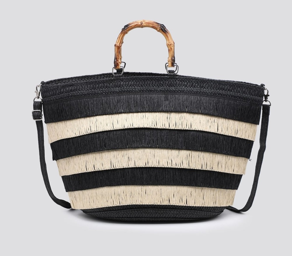 VENUS BEACH BAG - BLACK