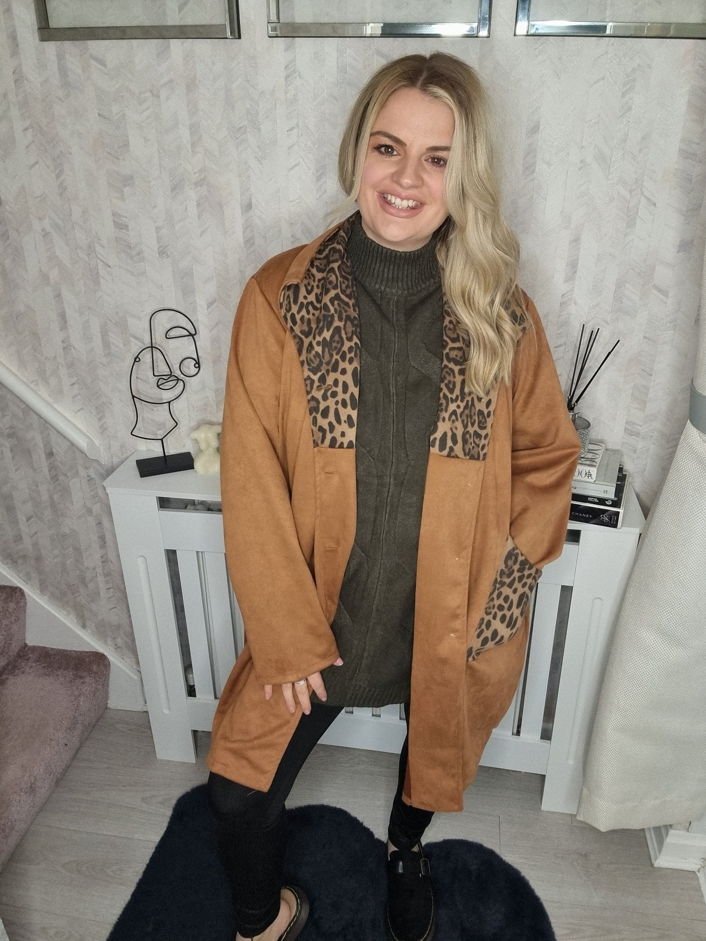 KARLA SUEDETTE JACKET - TAN (MORE COLOURS AVAILABLE)