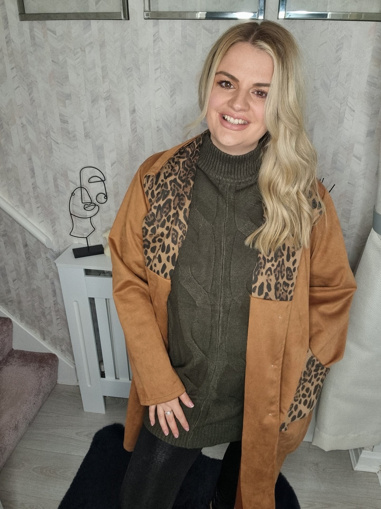 KARLA SUEDETTE JACKET - TAN (MORE COLOURS AVAILABLE)