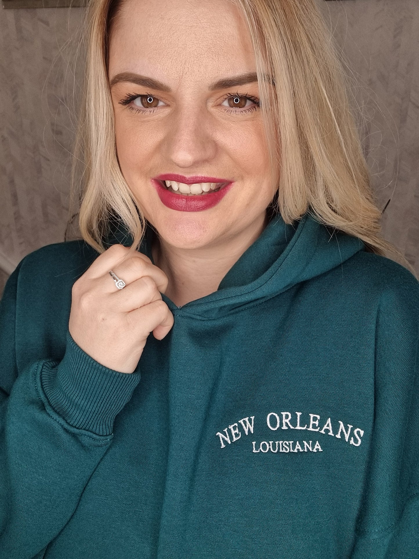 NEW ORLEANS HOODED SWEATSHIRT