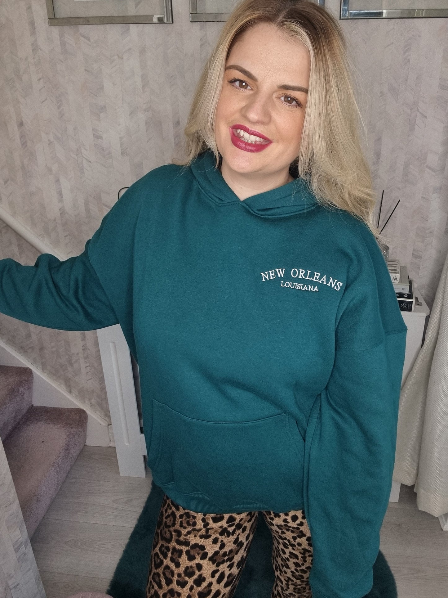NEW ORLEANS HOODED SWEATSHIRT