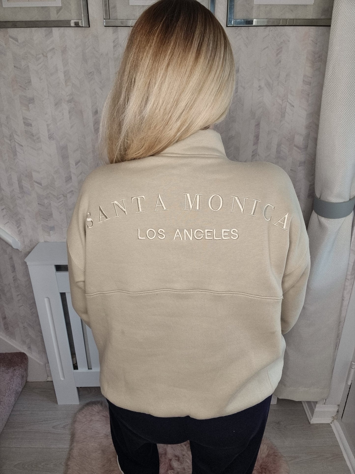ABIGAIL SANTA MONICA SWEATER TOP - OLIVE