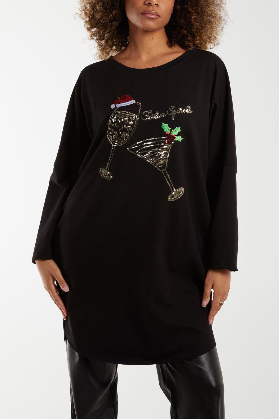 GRACIE OVERSIZED FESTIVE SPIRIT TOP / DRESS