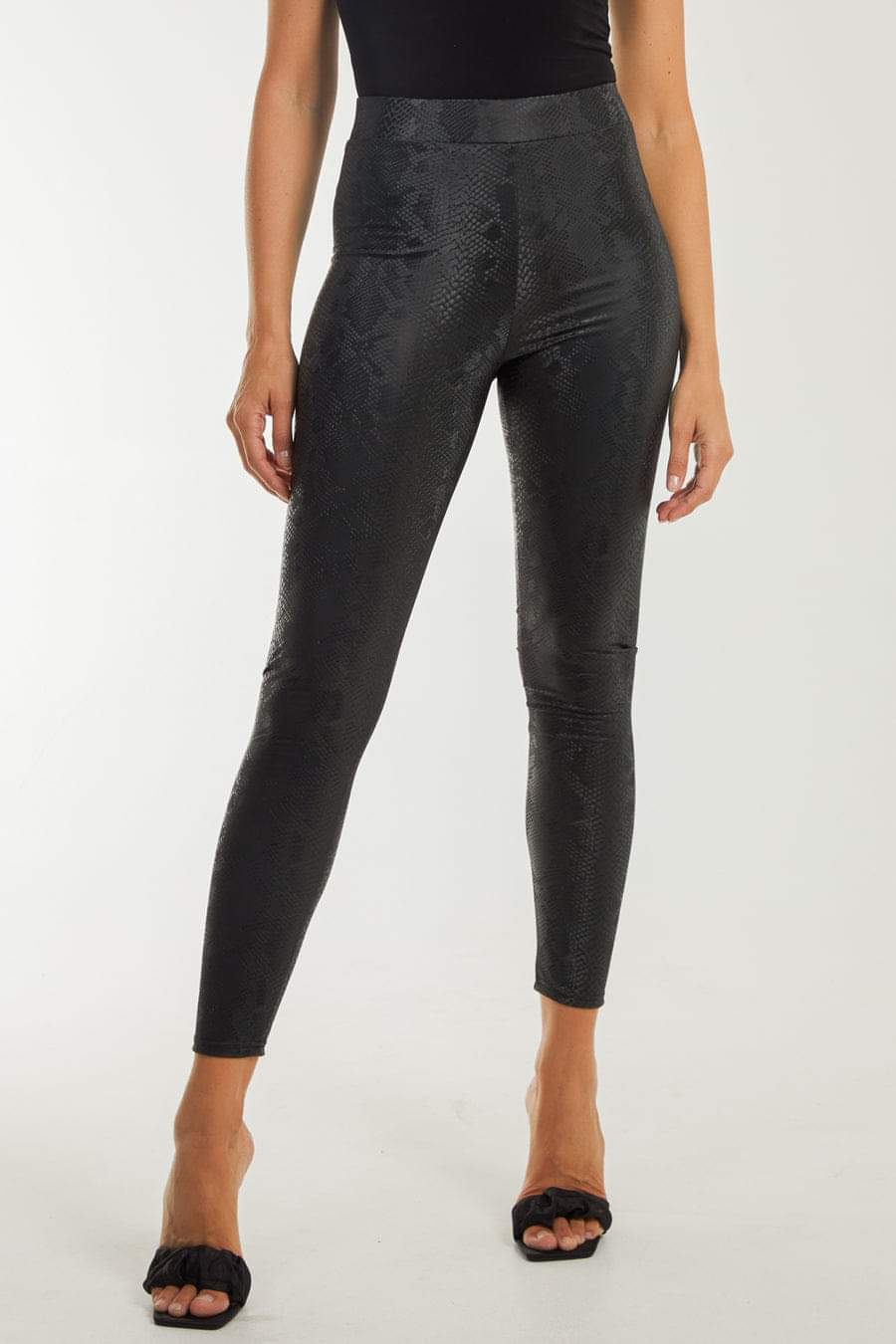 LUNA SOFT SNAKE INSPIRED LEGGINGS