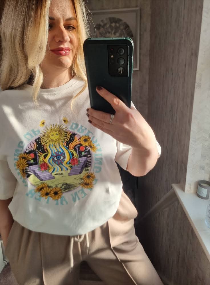 SIENNA DREAMER T SHIRT - WHITE