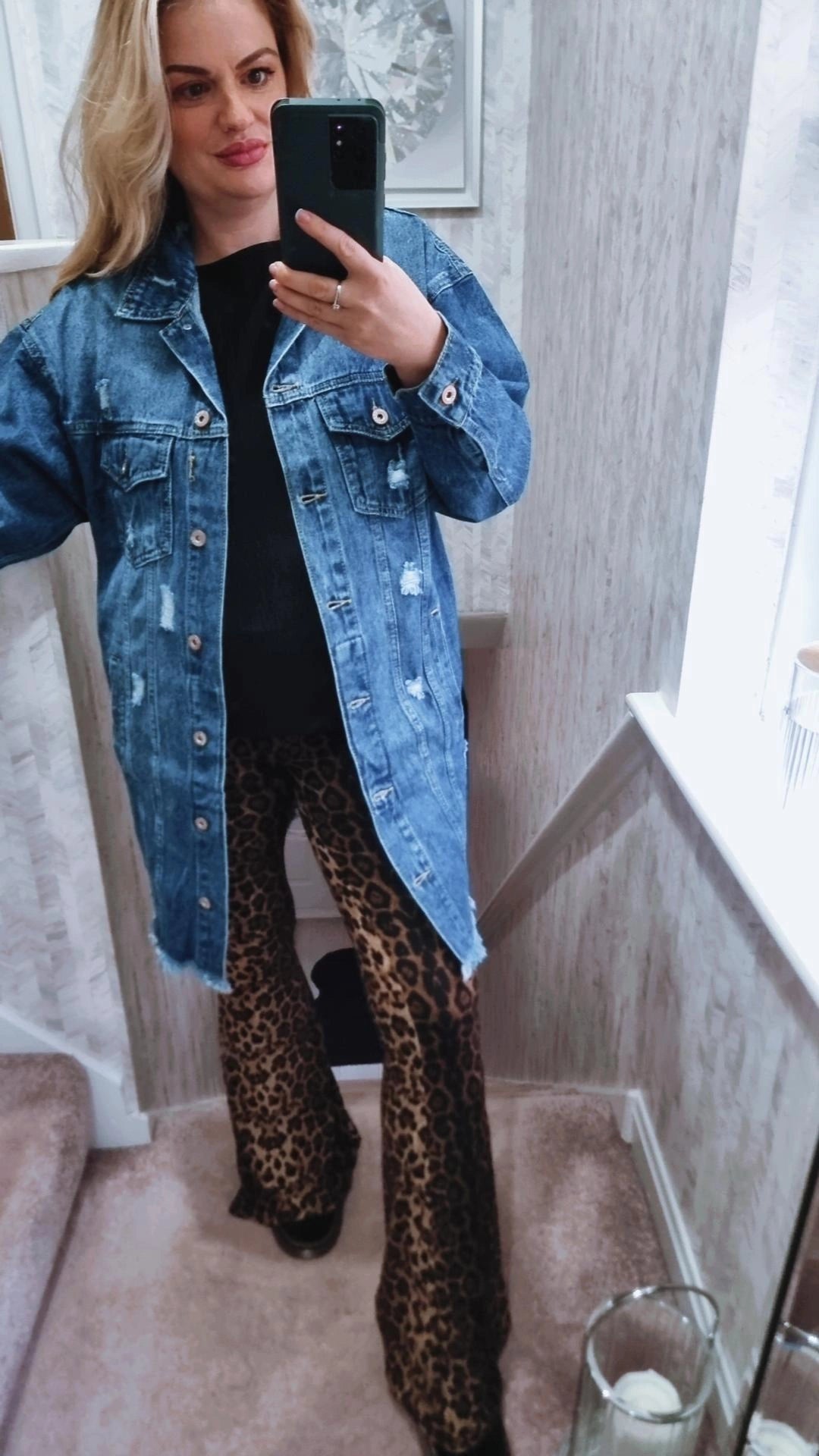 ALYSSA STRETCH FIT BELL BOTTOMS