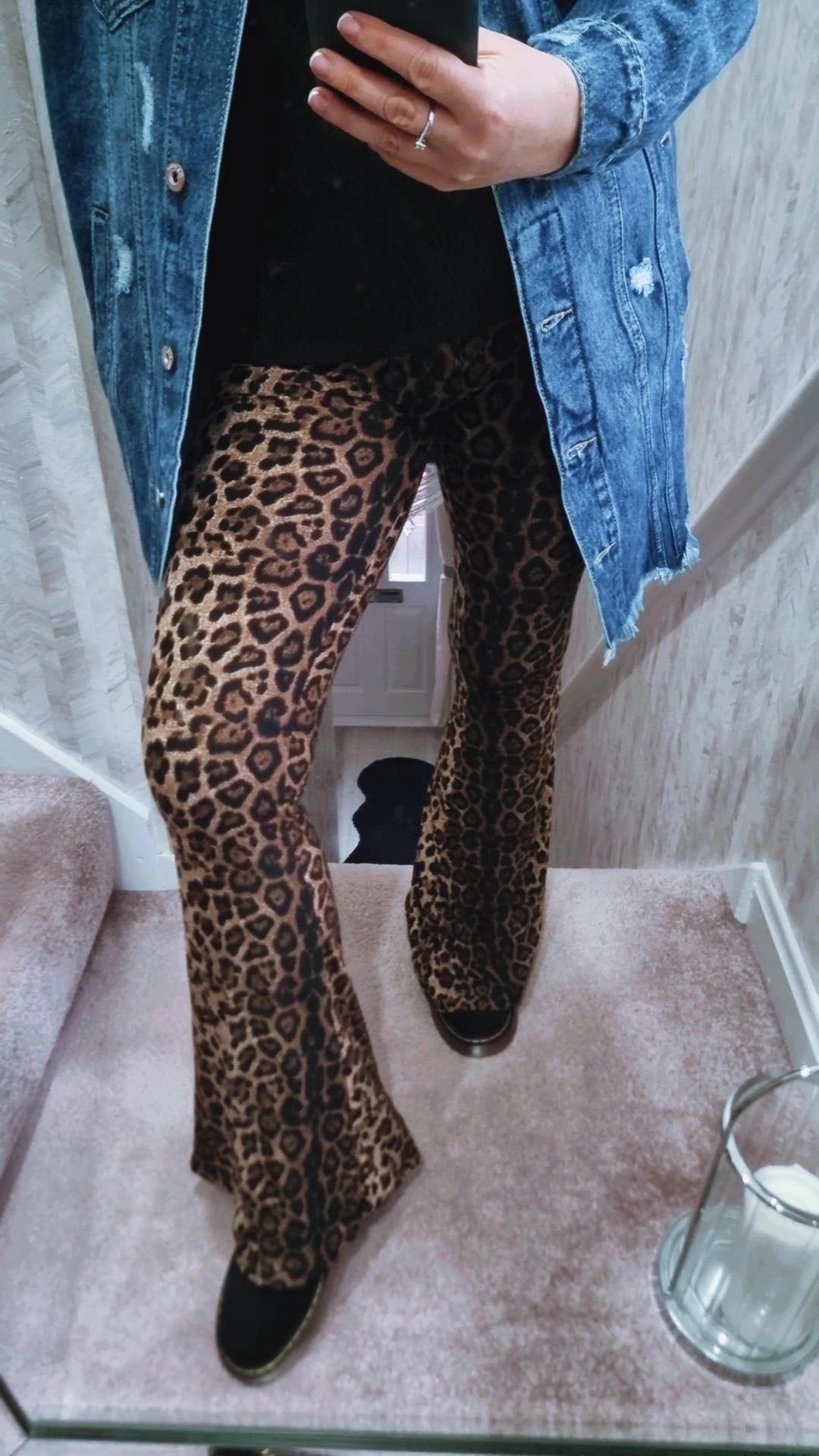 ALYSSA STRETCH FIT BELL BOTTOMS