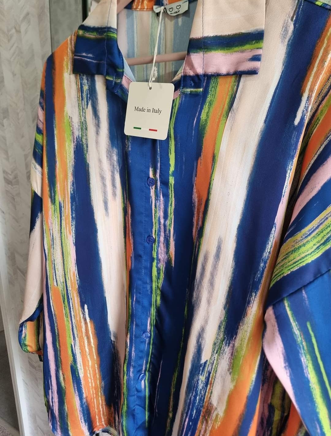 RIVA WATERCOLOUR BLOUSE SHIRT