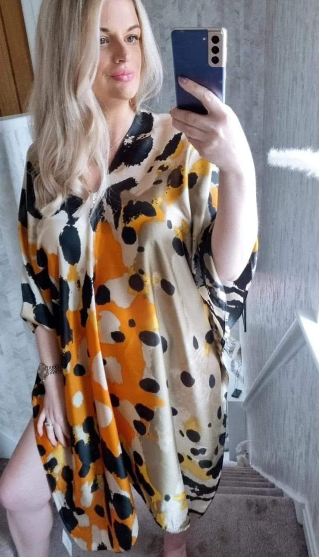SIERRA SILKY BEACH KAFTAN