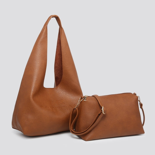 LARGE SOFT TOTE 2 IN 1 - VARIOUS COLOURS