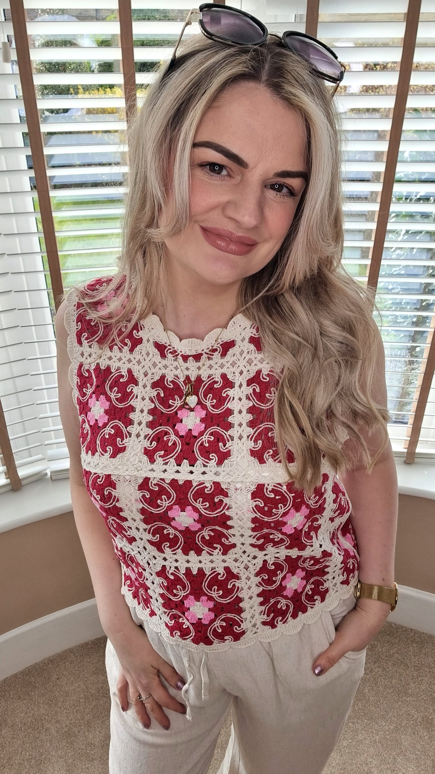 PERISSA CROCHET SUMMER TOP