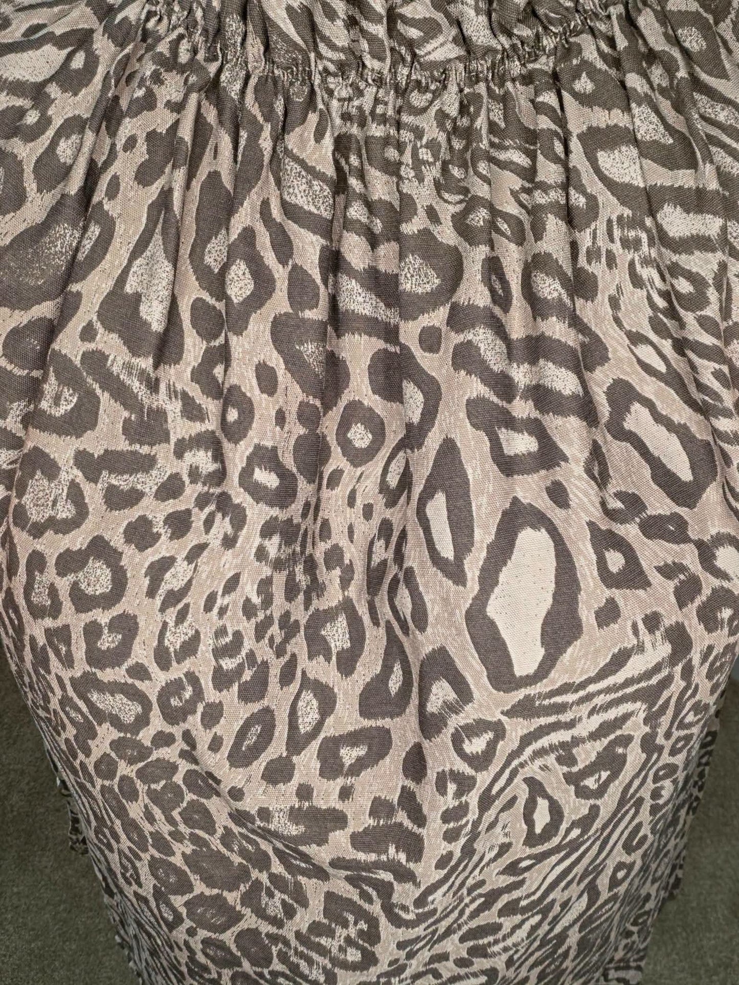 VERONA LEOPARD LOOSE TOP