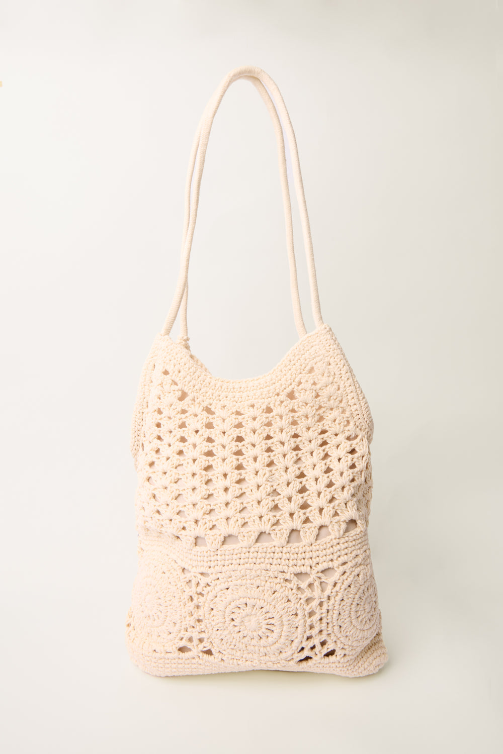 SANTORINI BEADED CROCHET SUMMER BAG